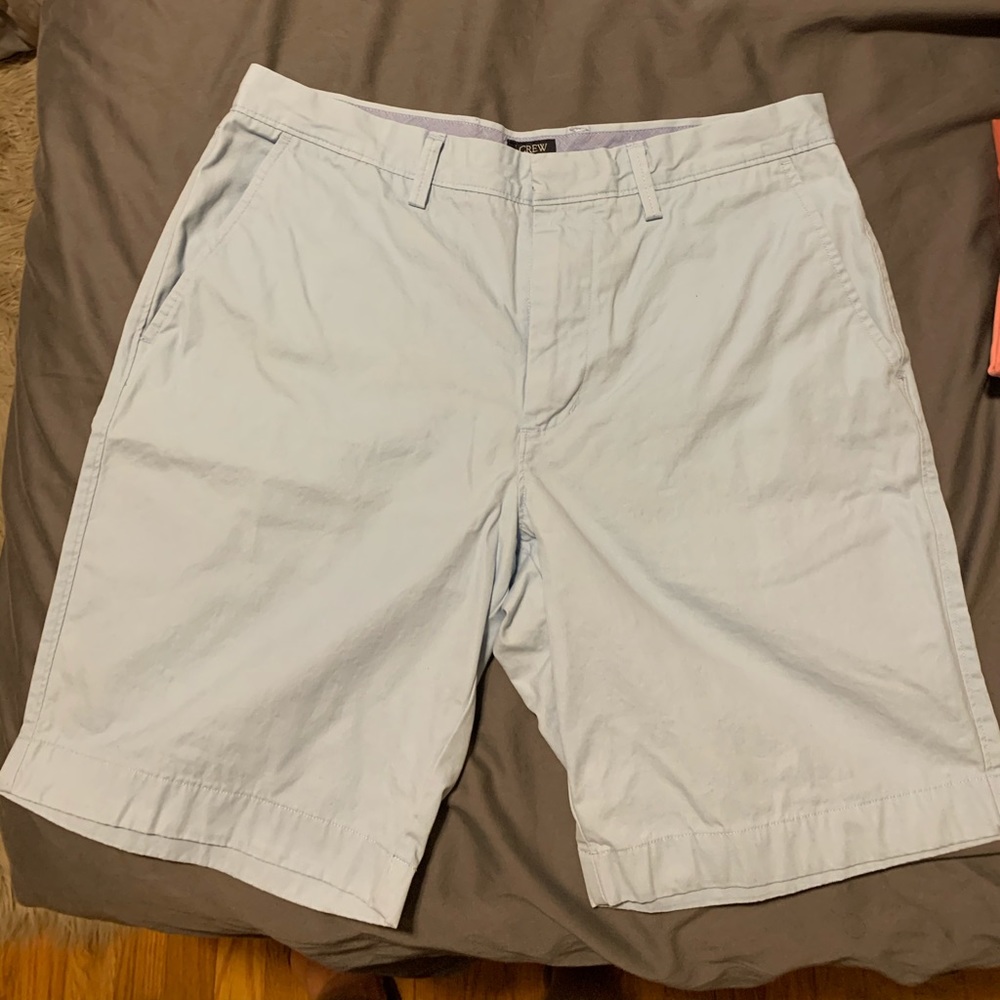 Robin’s egg blue J Crew short